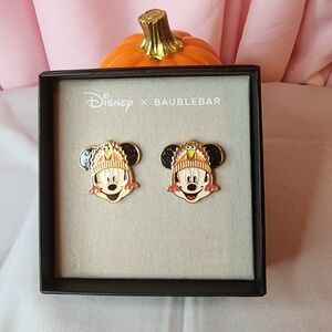 🏷 CLEARANCE! Disney Baublebar Mickey Mouse Turkey Earrings.